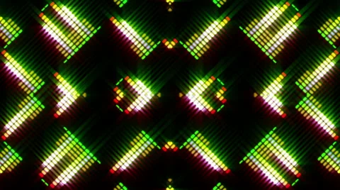 VJ Loops - Neon Lights #14 Stock Footage 50445702