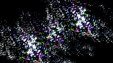 VJ Loops Pupil Glow Stretching Colors Stock Footage 33791850