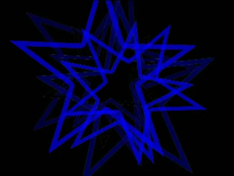 Vj Loops Star colors Vortex 库存影片 22176963