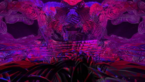 VJ Movement Patterns 3D Looped seamless Stock Footage 160359902