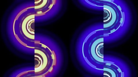 VJ neon background 4K Stock Footage 40341148