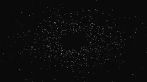VJ Particle Loop Background Dark Ambient Orb Motion Relaxing Stock Footage 332711010
