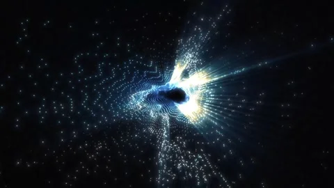 VJ Particle Tunnel LOOP 01 Stock-Footage 320290772