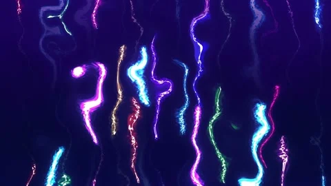 The vj particles lines Stock-Footage 106196696