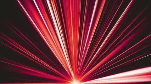 VJ Red Light Beams Stock Footage 152740233