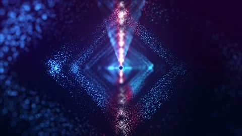 VJ Romb Particles 動画素材 110587244