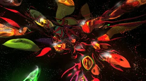 VJ-Set-Color-Explosion-Loop 11 Stock Footage 22271286