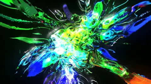VJ-Set-Color-Explosion-Loop 25 Stock Footage 22272085
