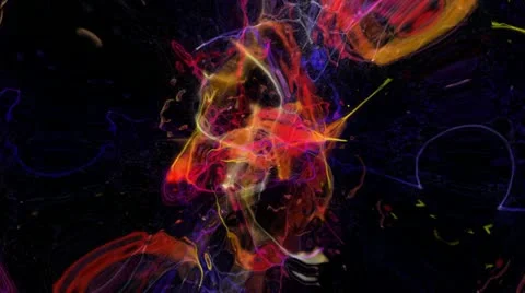 VJ-Set-Color-Stripes-Loop05 Vidéo 11144195