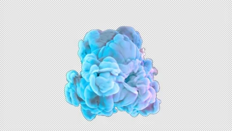 VJ Smoke On Alpha Stock Footage 218992636