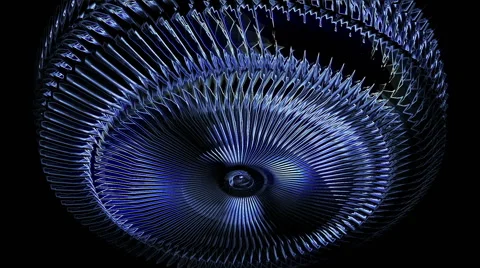 VJ Space Gears 02 Stock Footage 40833832