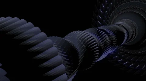 VJ Space Gears 08 Stock Footage 40833468