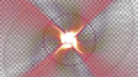 VJ Star Spiral Hypno Loop Alpha Stock Footage 50015216