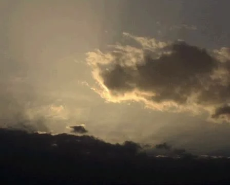 VJ100 clouds fast motion Video stock 11064896