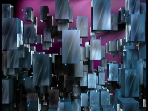 VJ640 cubewall right Video stock 8522248