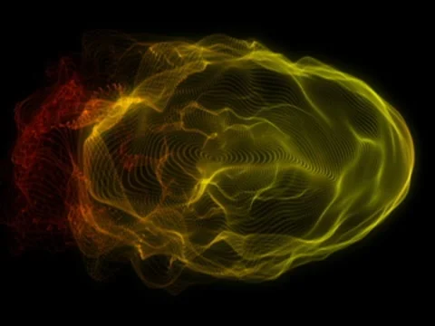 VJ640 FORM LINES  bubble Video stock 8522316