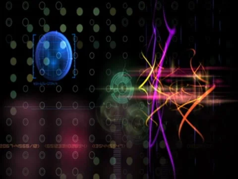 VJ640 nCyber 1matrix Video stock 8522662