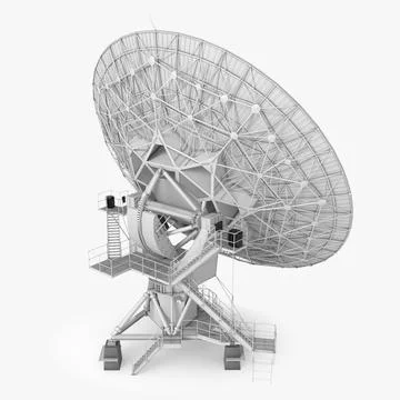 VLA Radio Telescope 3D Model