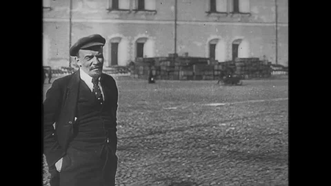 Vladimir Lenin. 1918 Stock Footage 285641696