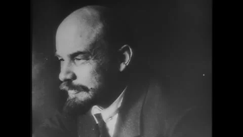 Vladimir Lenin. 1920 Stock Footage 285641623
