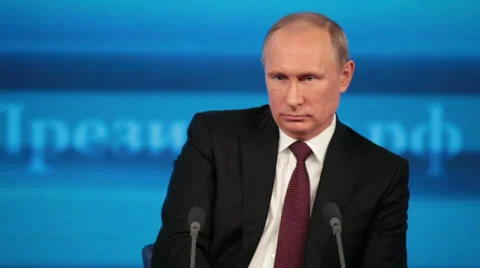 Vladimir Putin 스톡 동영상 33708866
