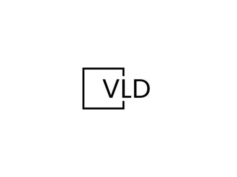VLD letter initial logo design vector illustration Stock Illustration