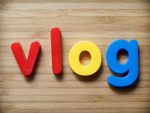 Vlog concept Stock Photos