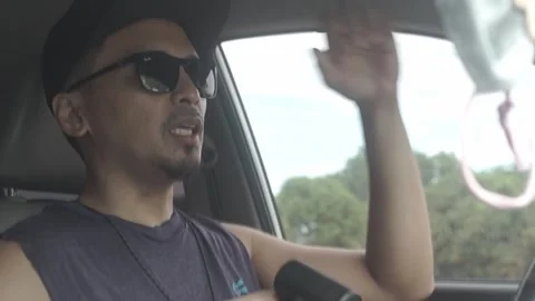 Vlog Drive Stock Footage 243095793