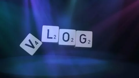 Vlog Stock Illustration