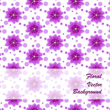 Vloral vector background Stock Illustration