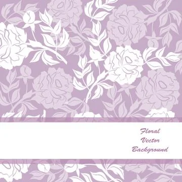 Vloral vector background Stock Illustration