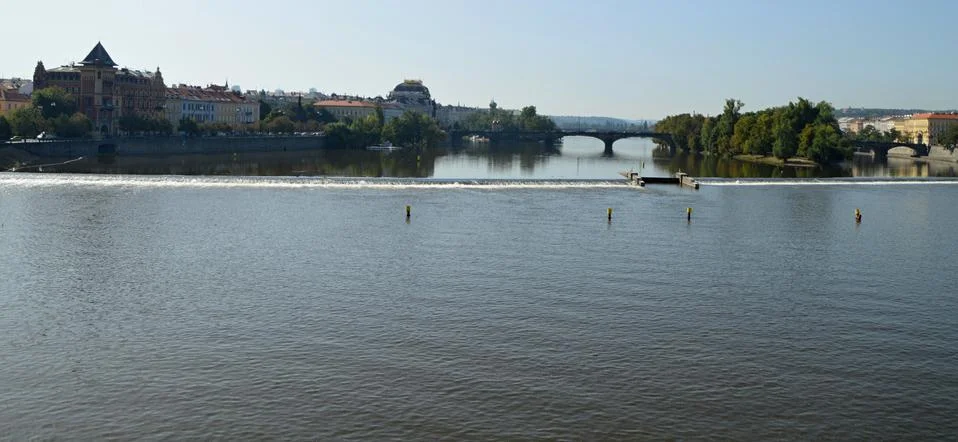 Vltava river Stock Photos