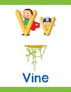 Vocabulary worksheet Stock Illustration