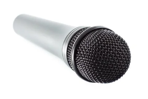 Vocal microphone Stock Photos
