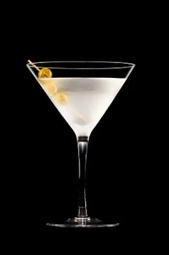 Vodka martini Stock Photos