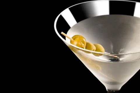 Vodka martini 스톡 사진