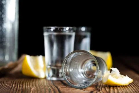 Vodka on the rocks Stock Photos