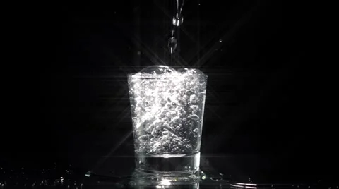 Vodka Shot Pour Star Filter Stock Footage 63687086