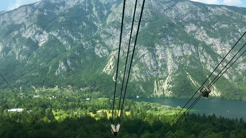 The vogel cable car Stock Footage 112040499