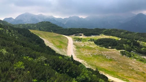 The vogel ski center at summer Video stock 112041453