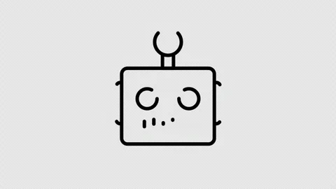 Voice Assistant Icon Animation Drawing Reveal Effect 4K Transparent Background 스톡 동영상 325824825