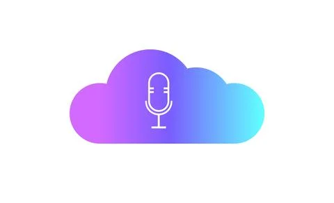 Voice biometrics technology Illustrazione stock