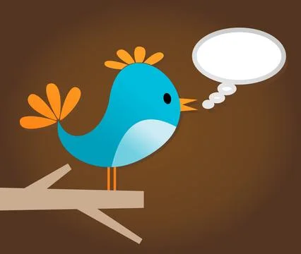 Voice of a bird Foto stock
