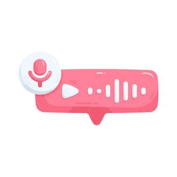 Voice chat Stock Illustration