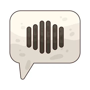 Voice chat illustration Stock Illustration