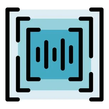 Voice command recognition technology processing audio input, isolating and id イラスト素材