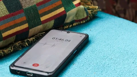 Voice detection and recording Video stock 332528293