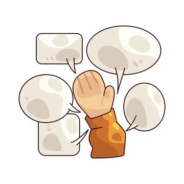 Voice illustration Stock Illustration