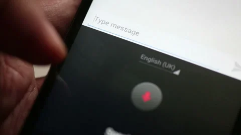 Voice input Stock Footage 28522044