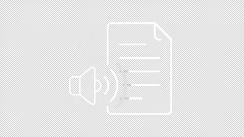 Voice recognition animation set Stock Footage 315743171